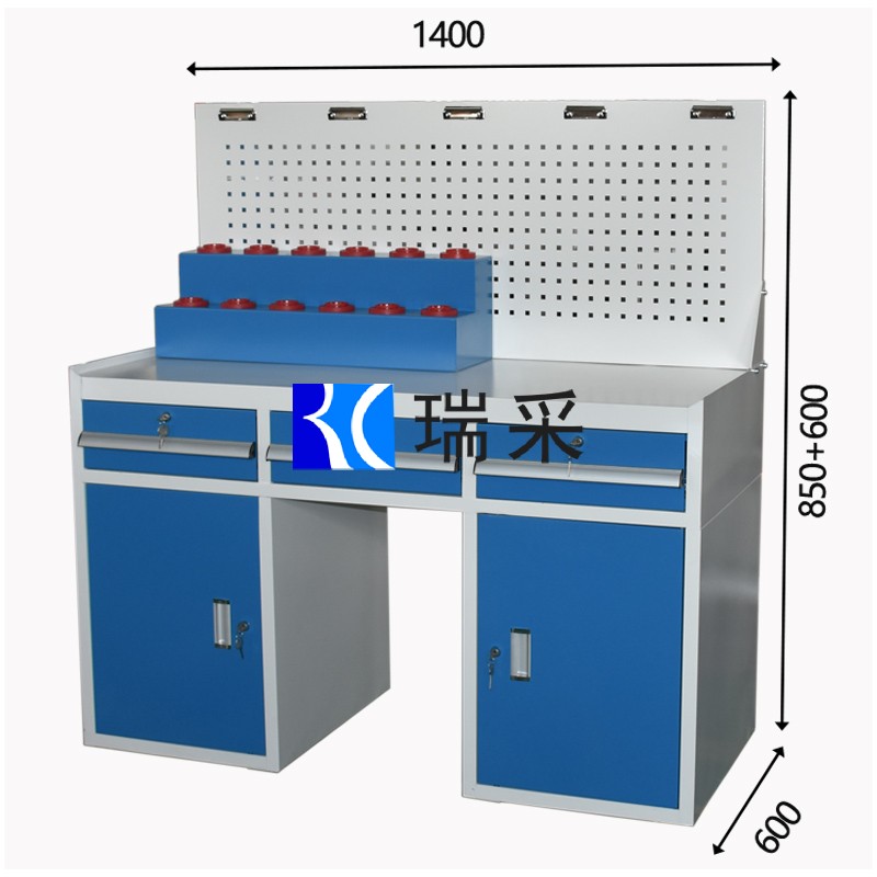 CNC数控加工中心刀具车柜CNS-24重型工作台刀具操作台落地工具柜钳工台工厂发货