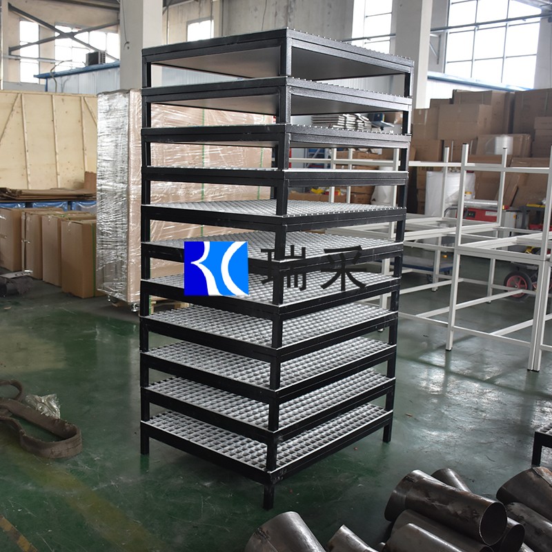 山东瑞采非标定制机器人机械臂流水线生产现场机床脚踏板玻璃钢格栅接油盘踏板可现场测绘工厂发货